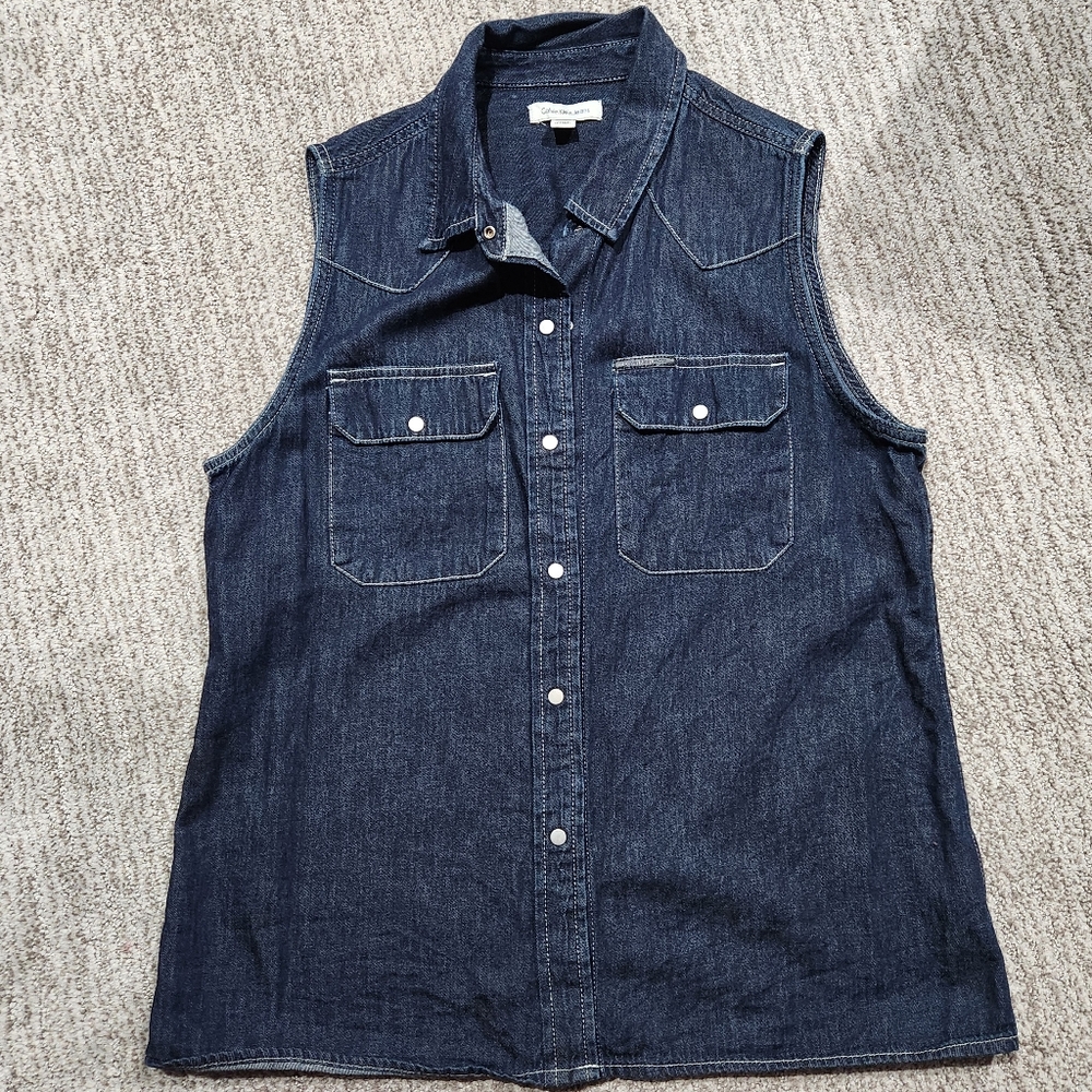 Calvin Klein Button Down Tank